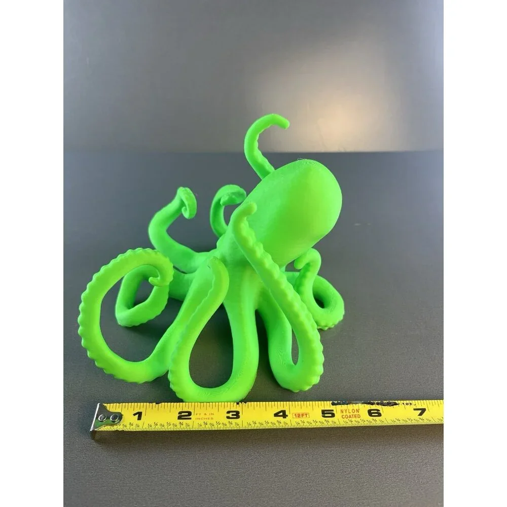3D Printed Octopus Phone Holder Terrarium Aquarium Desk Decor Nautical